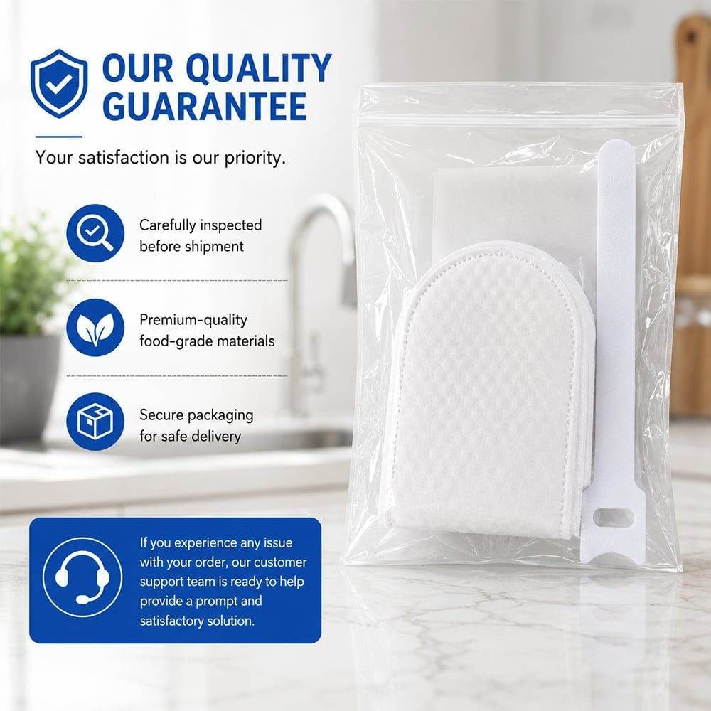Faucet Filter Cotton Bags — 1000-Mesh Filtration, Universal Fit, Splash-Proof (100pcs)