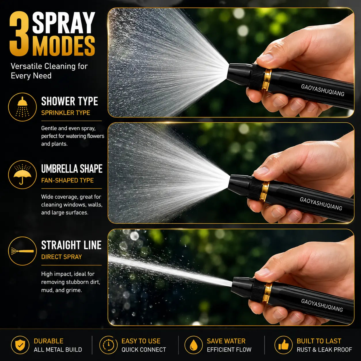Home High-pressure Car Wash Water Gun