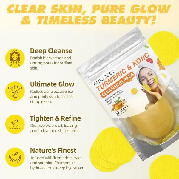 Turmeric & Kojic Acid Cleansing Pads