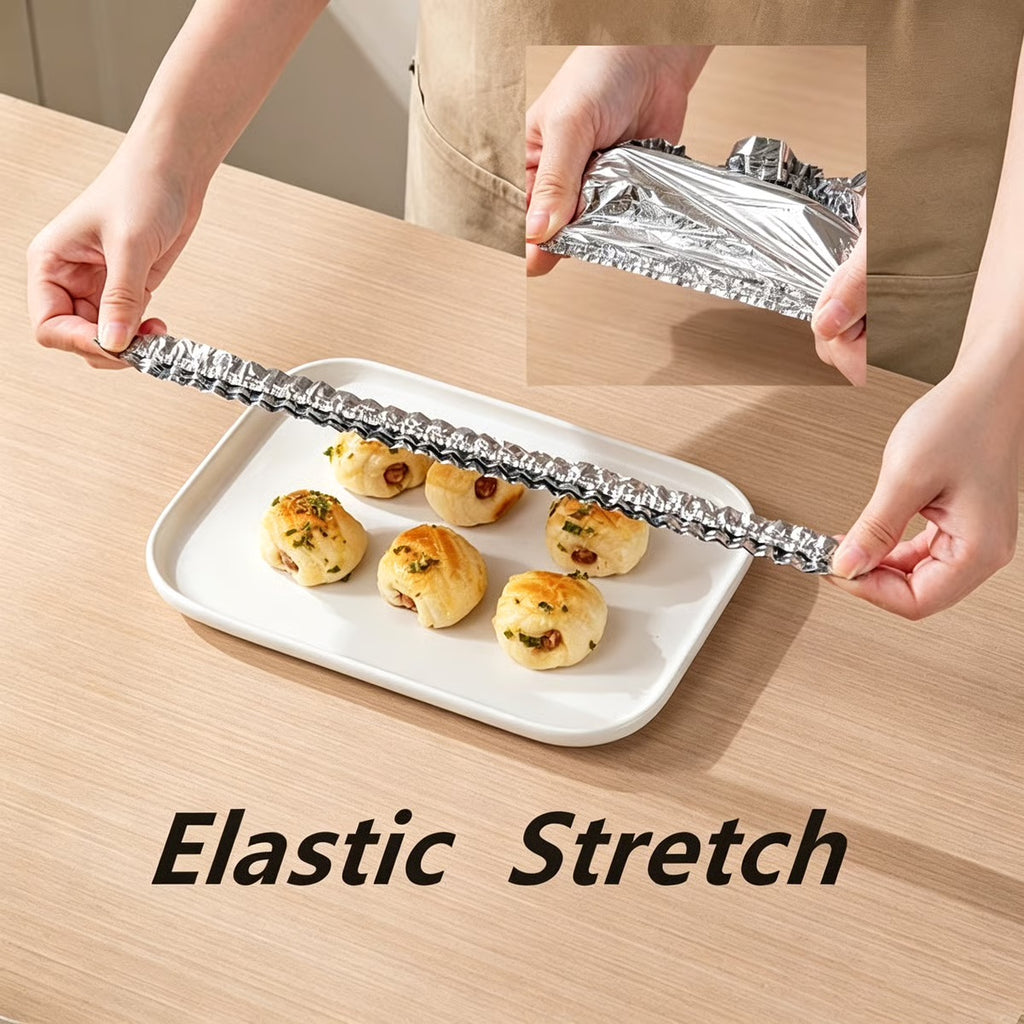 Reusable Aluminum Foil Thermal Food Cover — Heat-Retaining, Washable & Freshness-Preserving Kitchen Essential