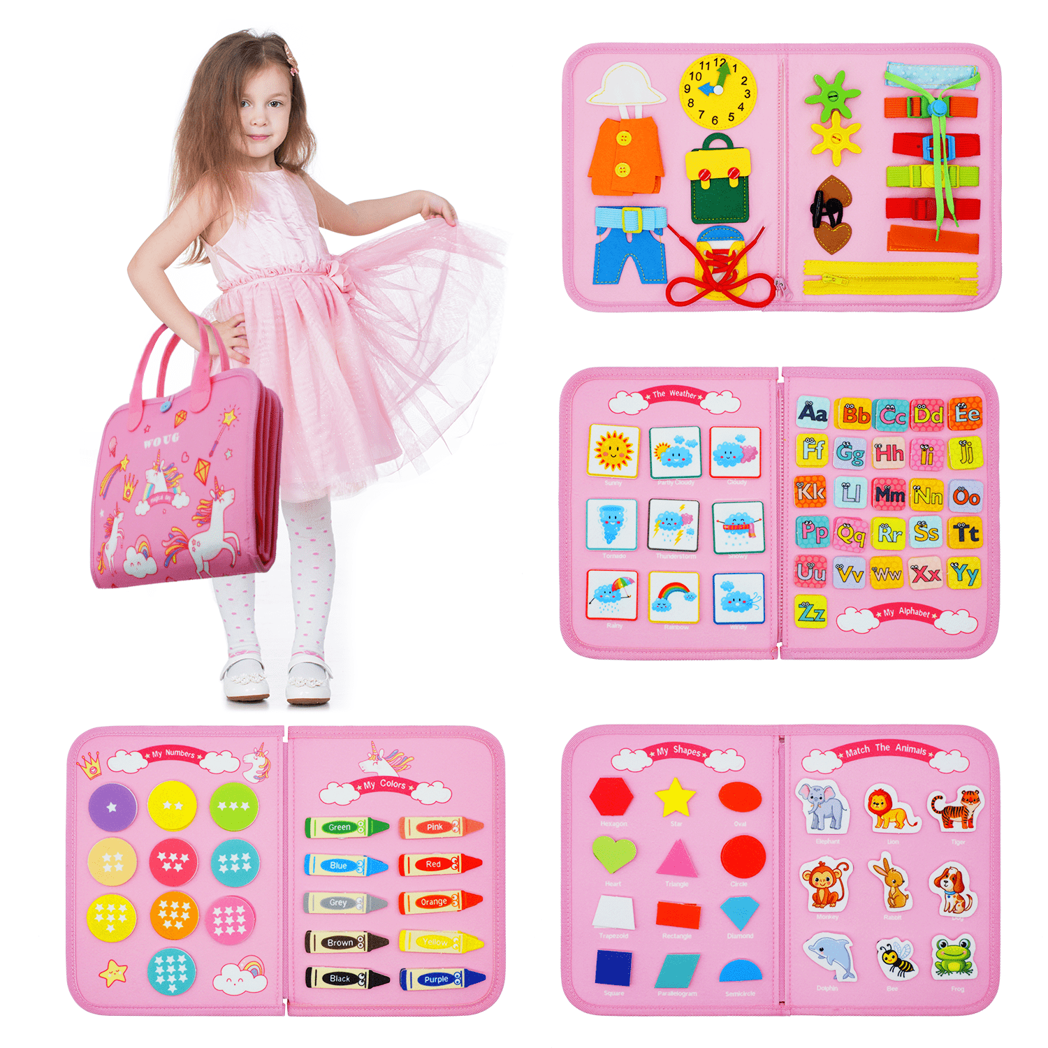 Busy Board Montessori Toys