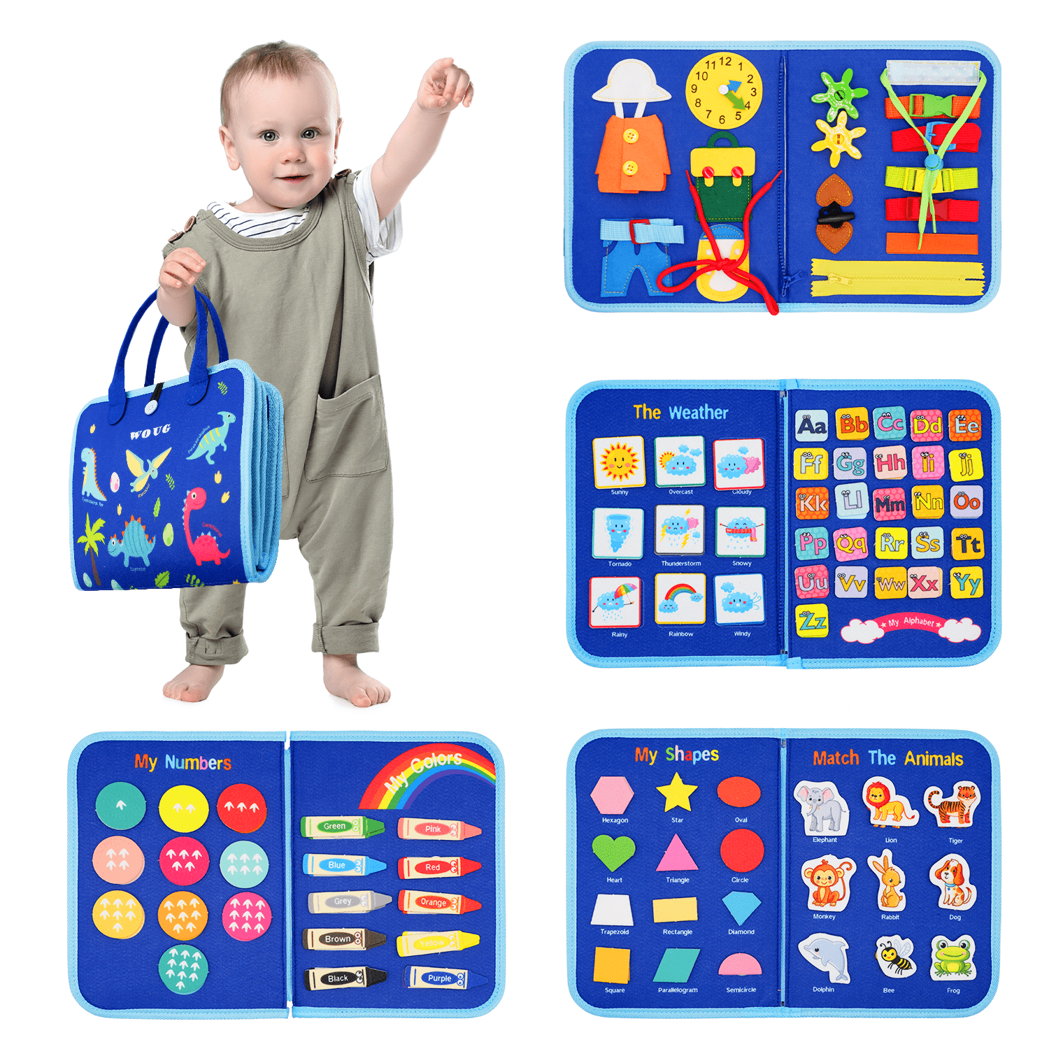 Busy Board Montessori Toys