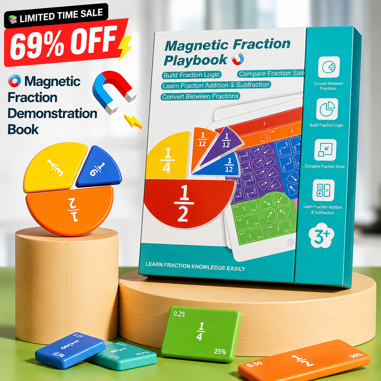 Magnetic Fraction Demonstration Book