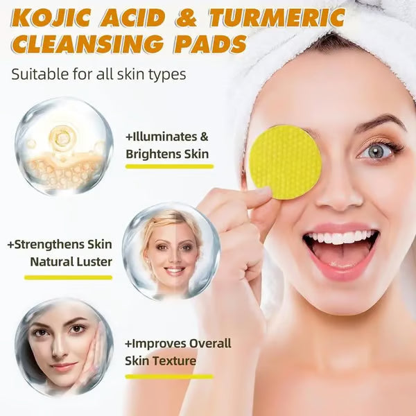 Turmeric & Kojic Acid Cleansing Pads